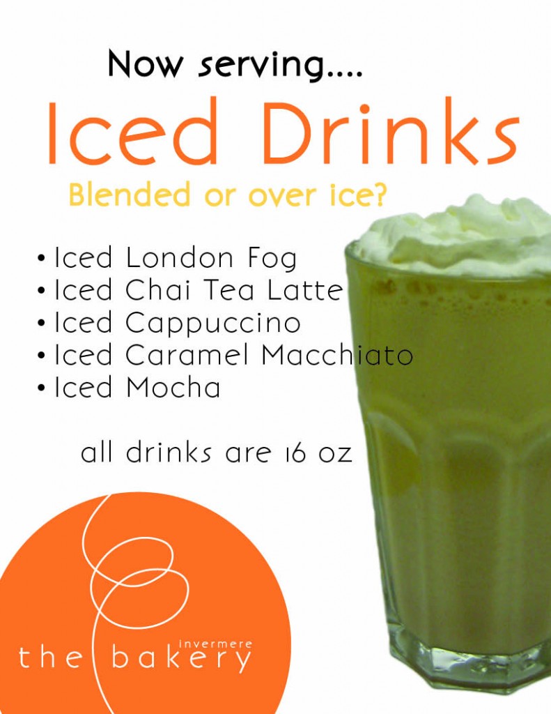 iced drinks