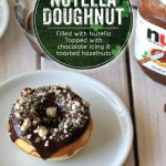 Nutella Donut at the Invermere Bakery this March