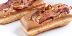 Invermere Bakery - maple bacon donut